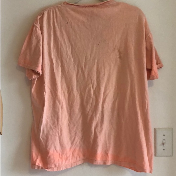 vintage 1980s Raynon pink tee men’s large - Picture 5 of 6